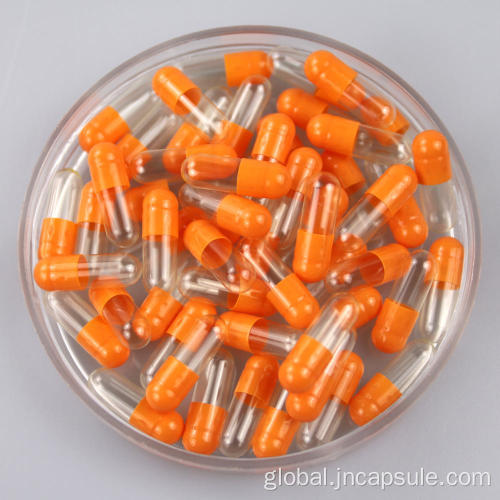 Gelatin Size 00 Empty Capsule empty capsules size 00 separated Manufactory